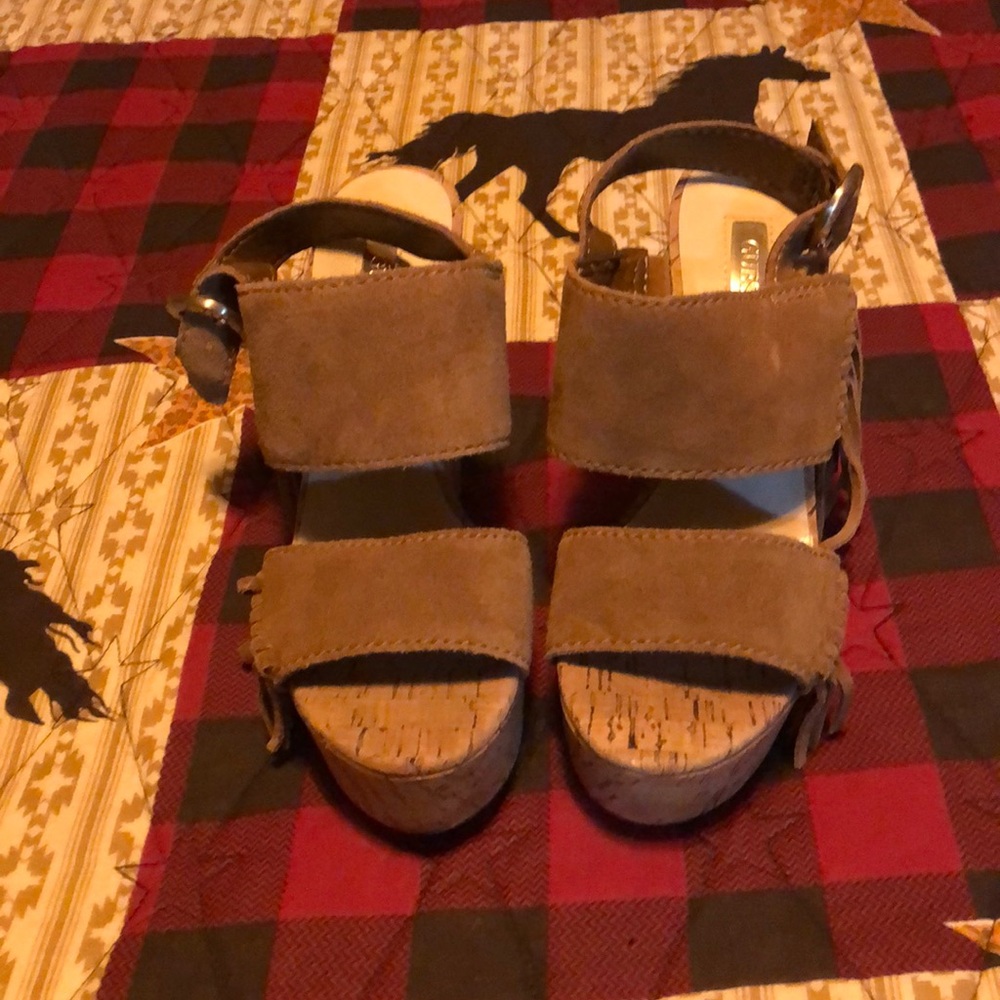 Guess - Suede and Cork Shoes